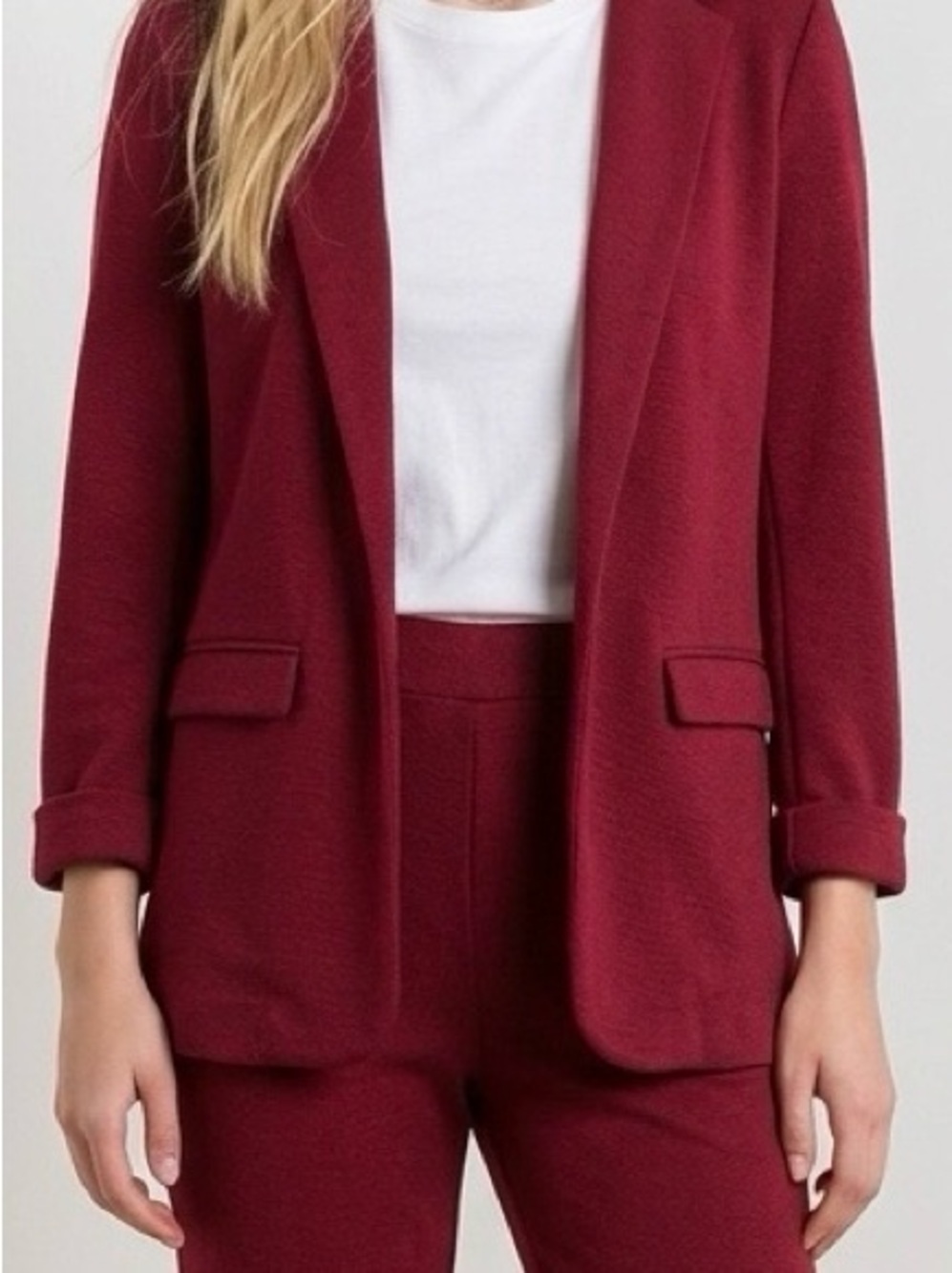 Forever 21 Red Blazer Jacket – Size M